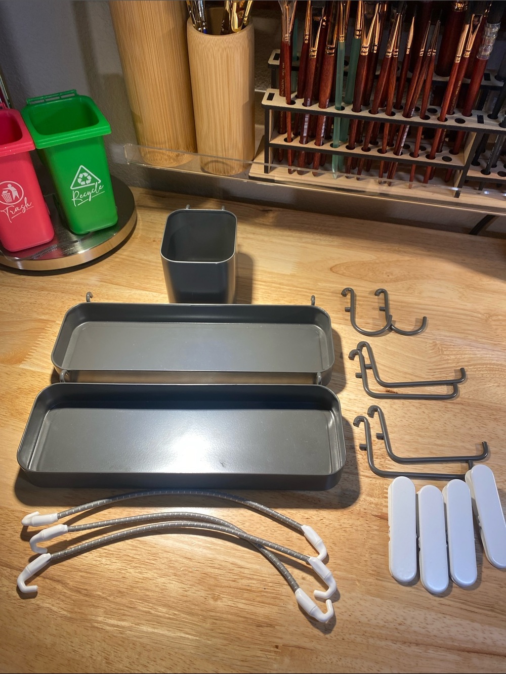 IKEA - Skadis accessories (16 gray/white)